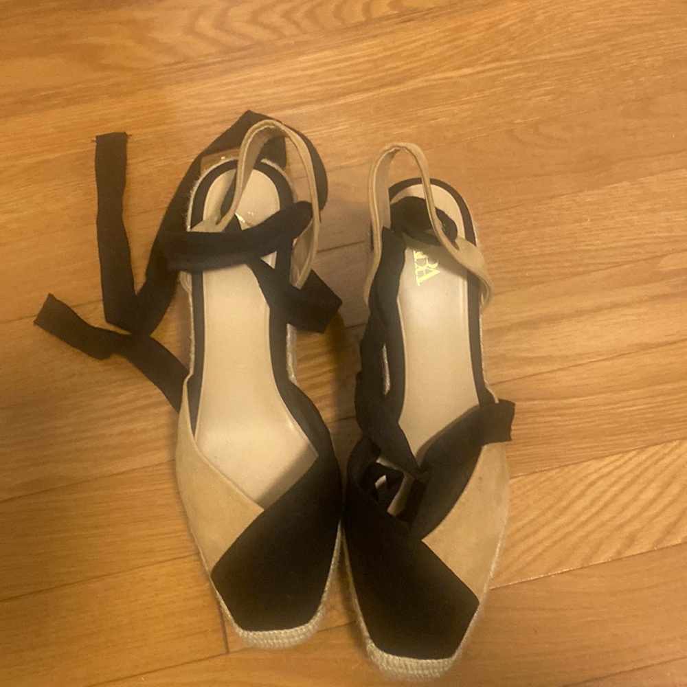 Spring/summer statement sandals. Zara. Sandals. Only wore once.